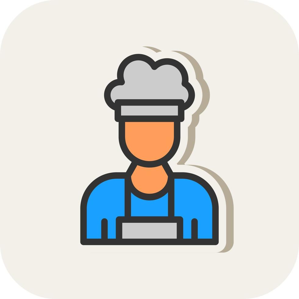 Chef Vector Icon Design