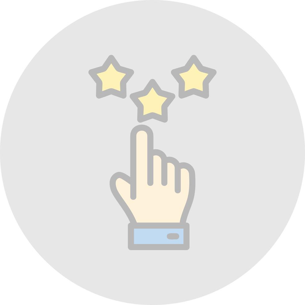 Satisfaction Vector Icon Design