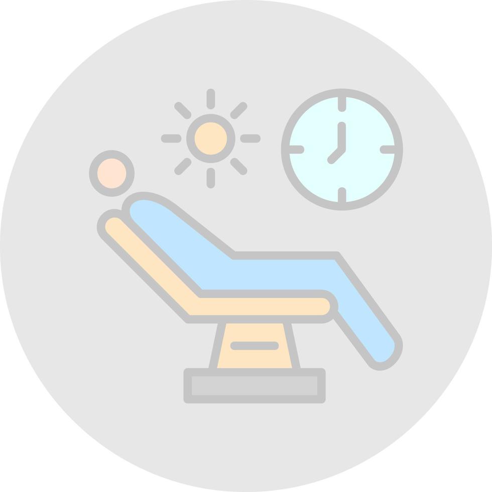 Relaxation Vector Icon Design