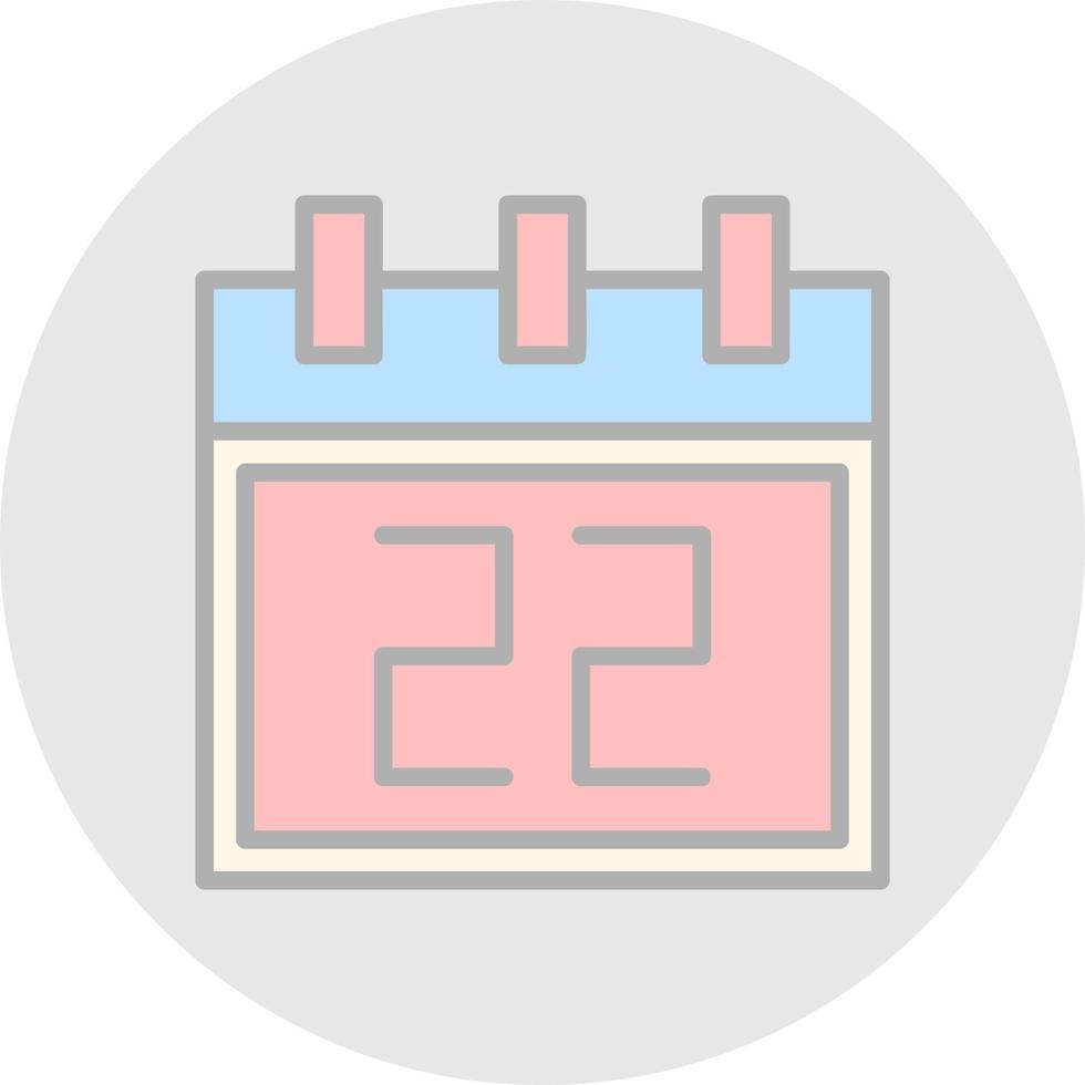 Date Vector Icon Design