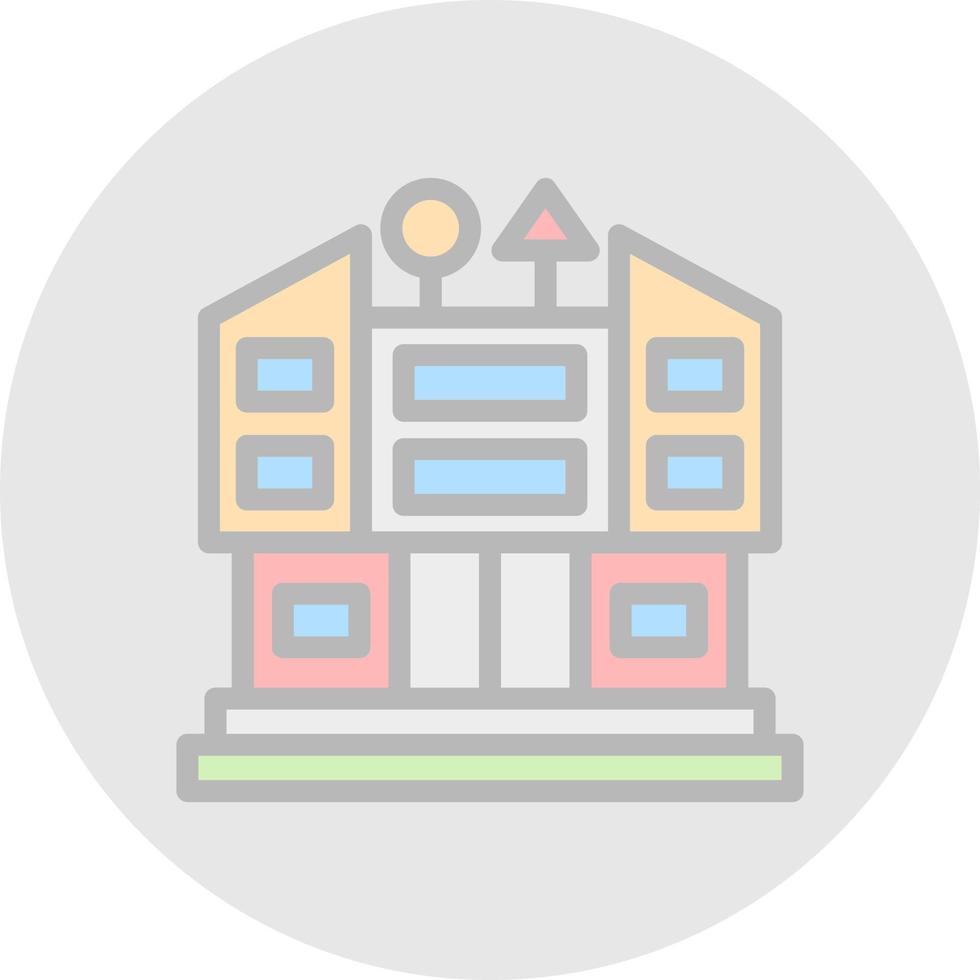 Daycare Center Vector Icon Design