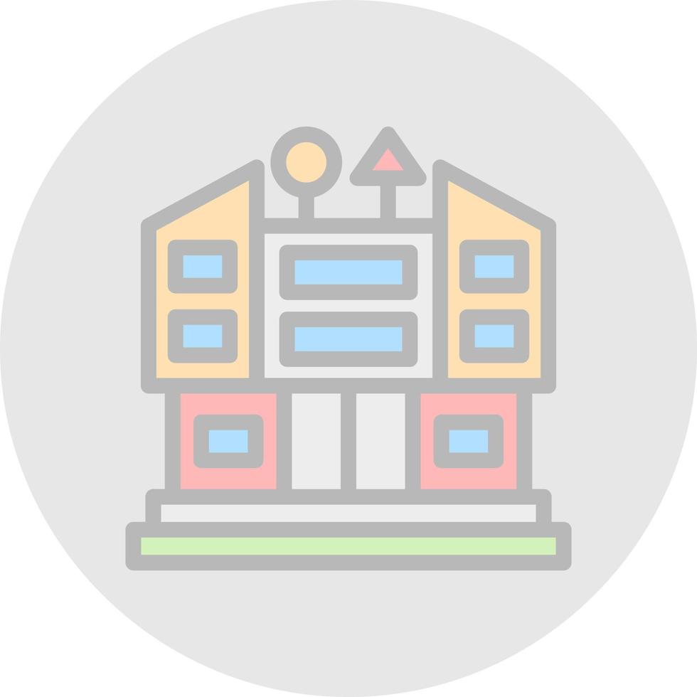 Daycare Center Vector Icon Design