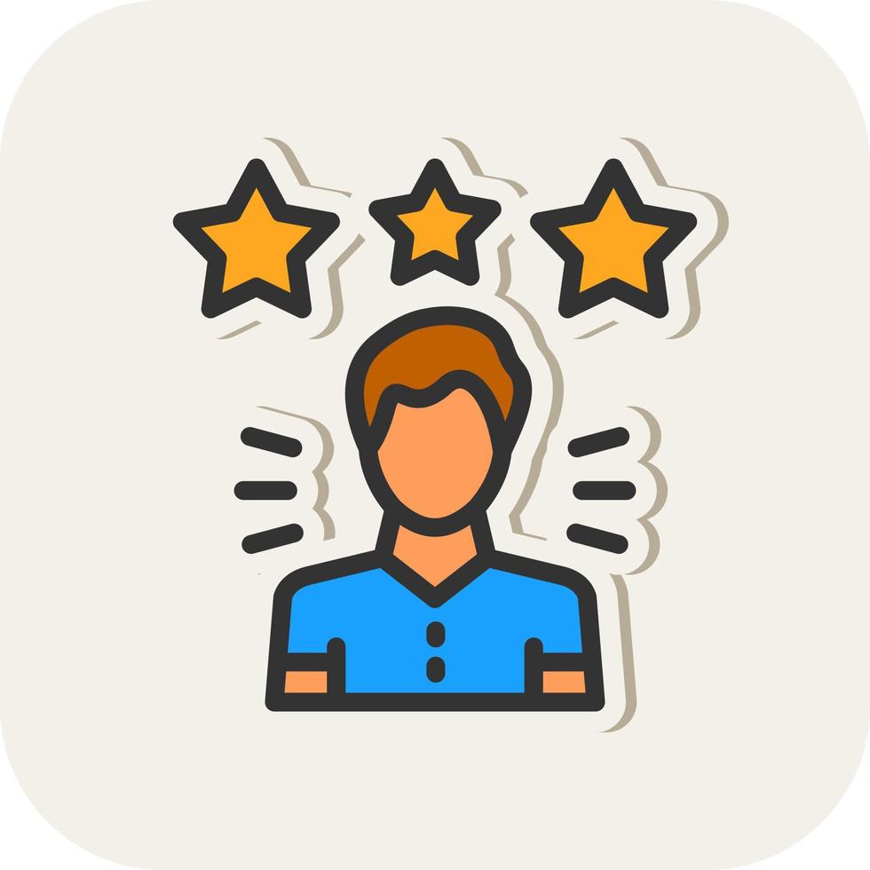 Coustomer Satisfaction Vector Icon Design