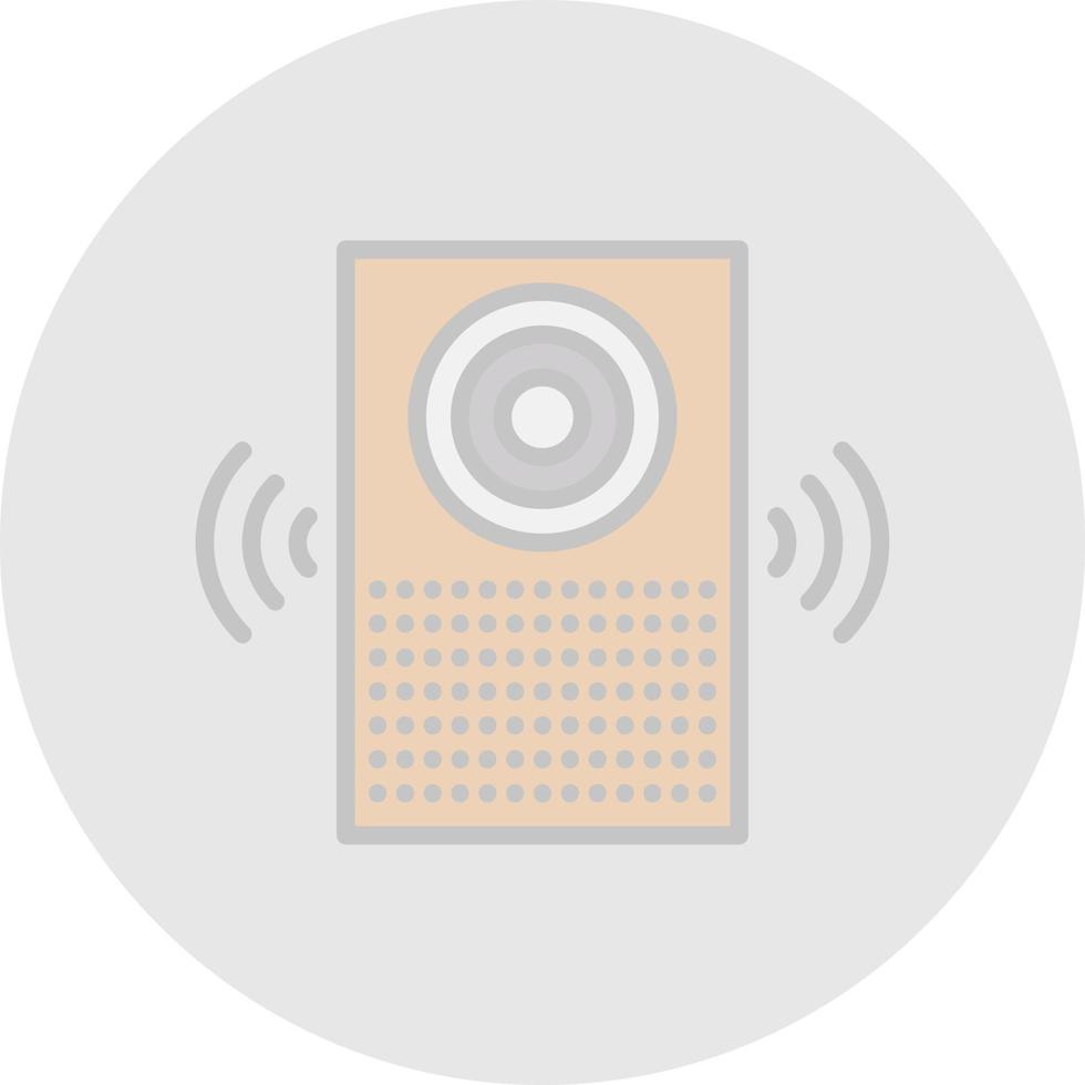 Smart Speaker Vector Icon Design