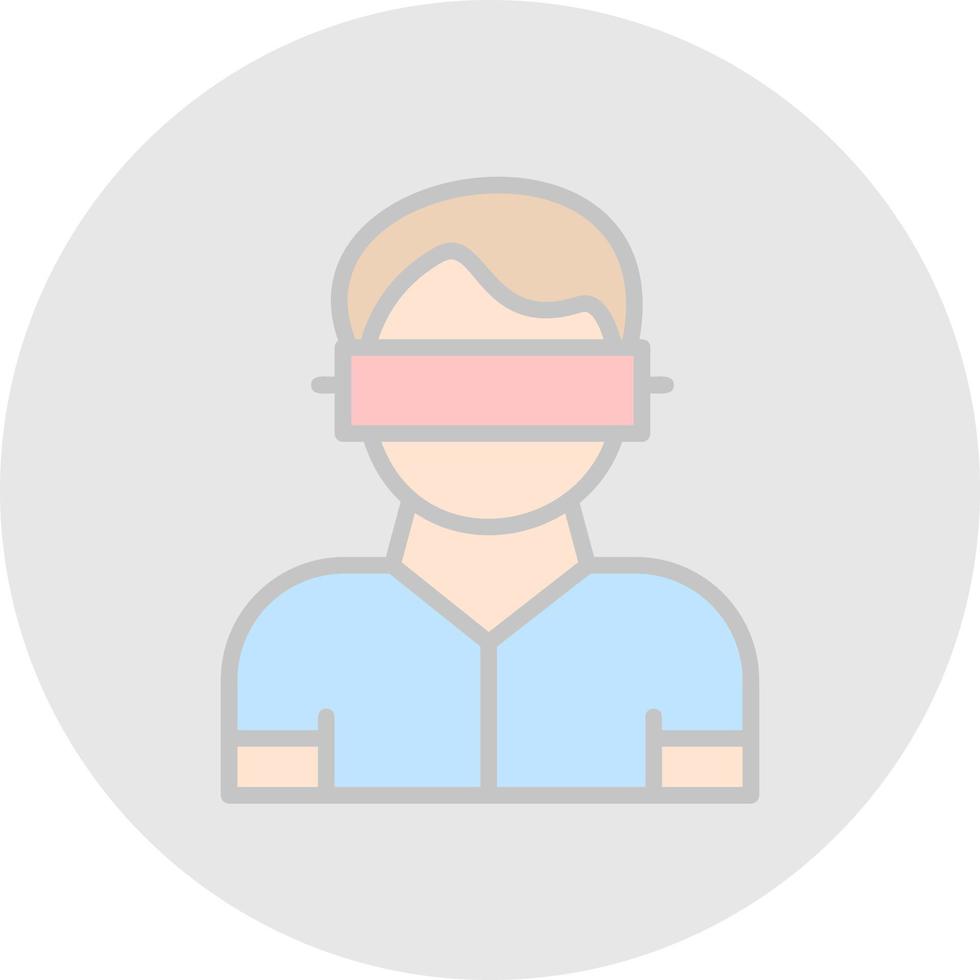 Virtual Reality Vector Icon Design