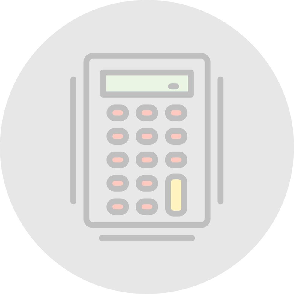 Calculator Vector Icon Design