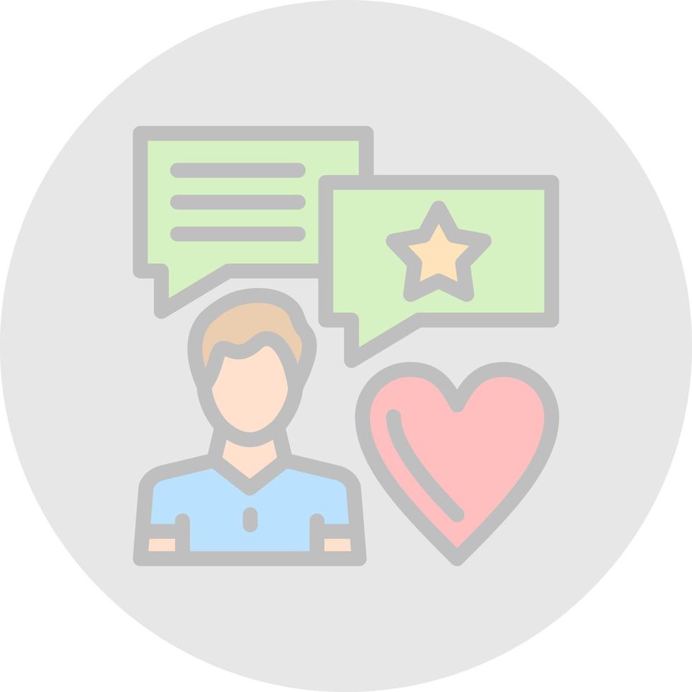 Feedback Vector Icon Design