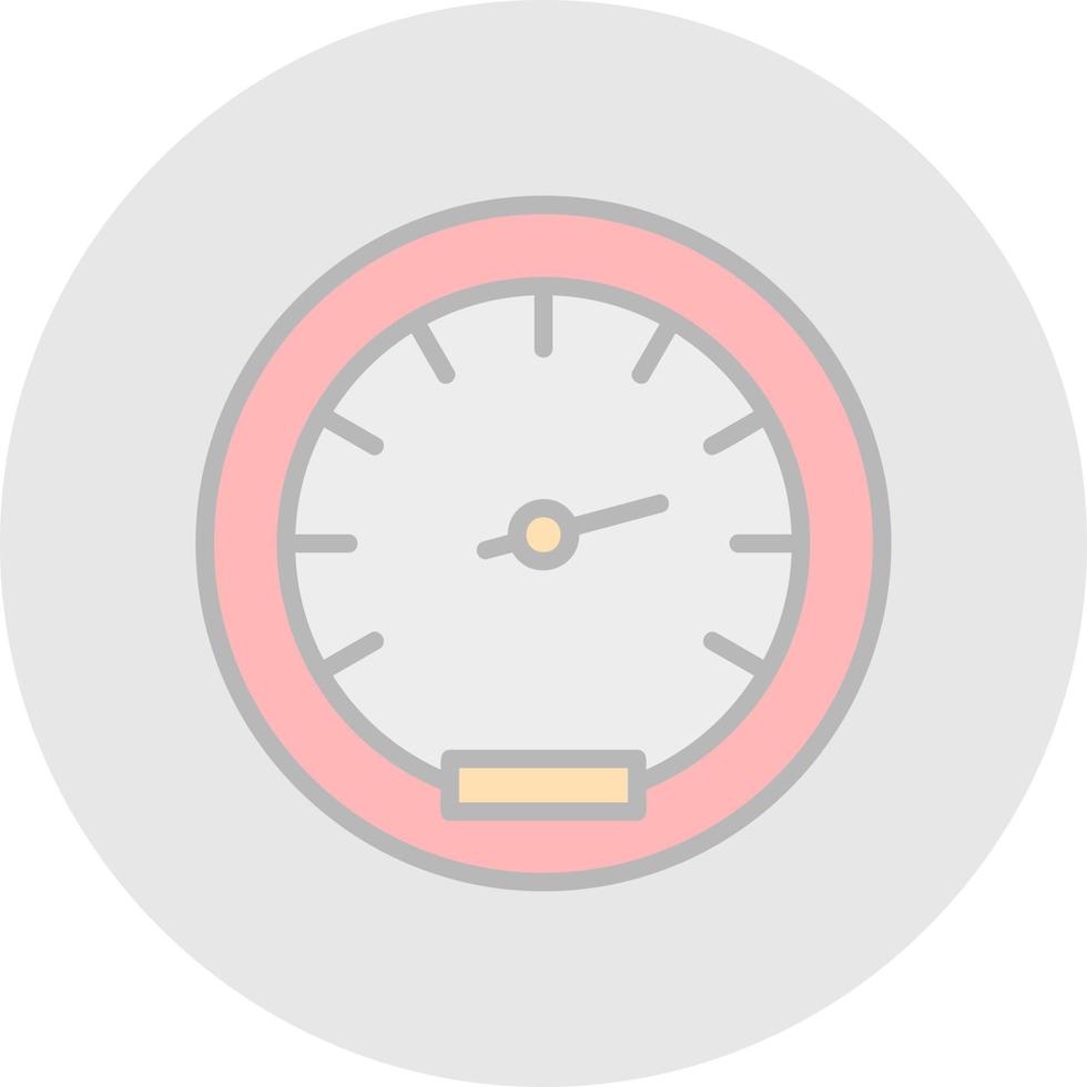 Speedometer Vector Icon Design