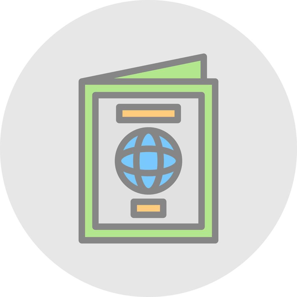Passport Vector Icon Design