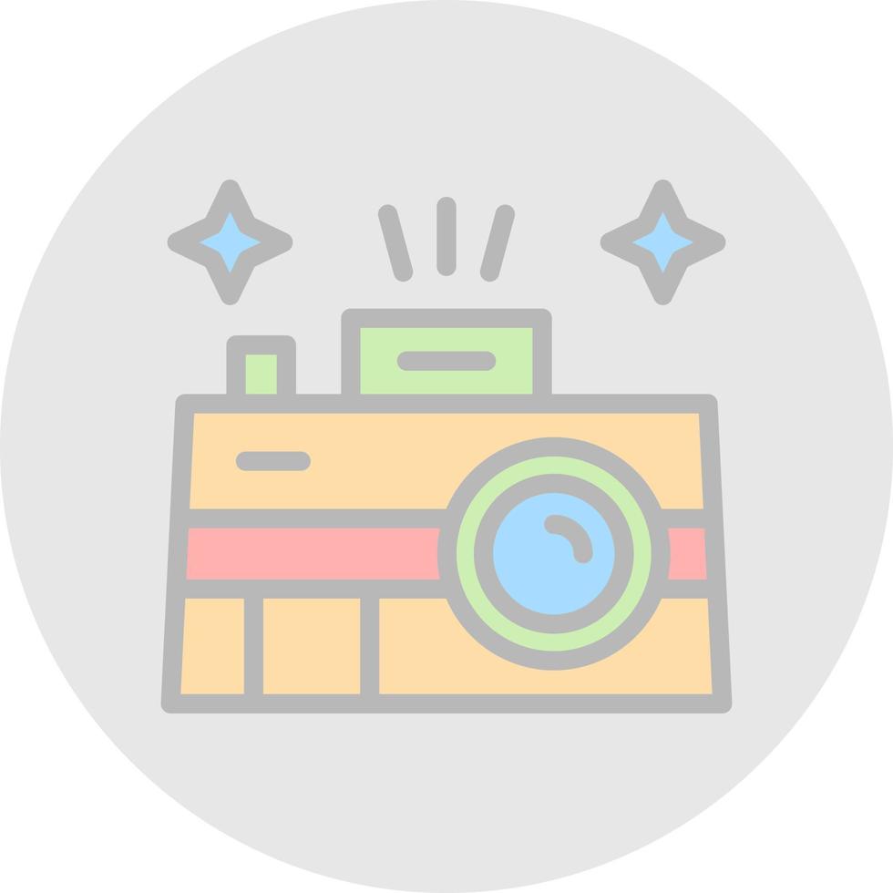 Camera Vector Icon Design