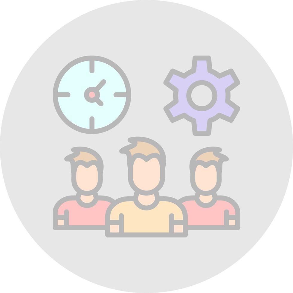 Teamwork Vector Icon Design