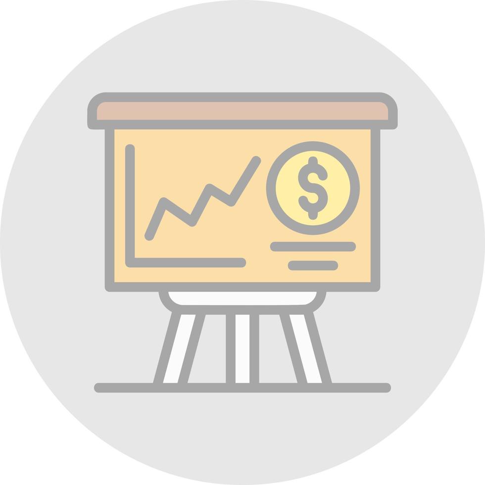 Presentation Vector Icon Design