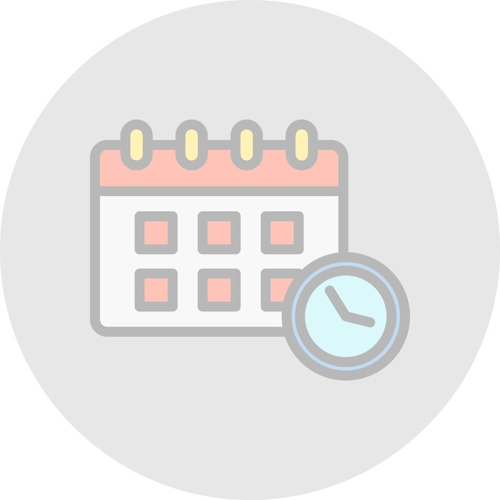 Schedule Vector Icon Design