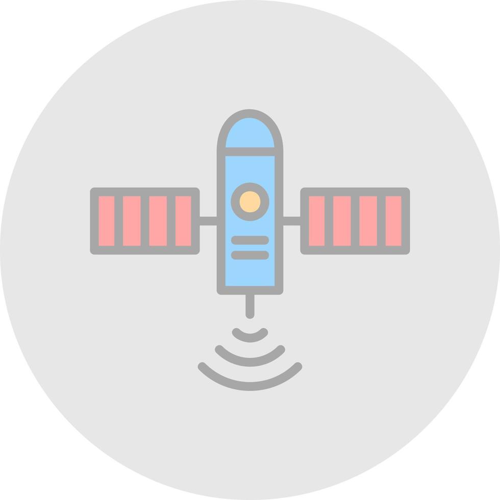 Satellite Vector Icon Design