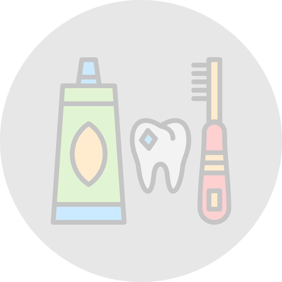 Dental Hygiene Vector Icon Design