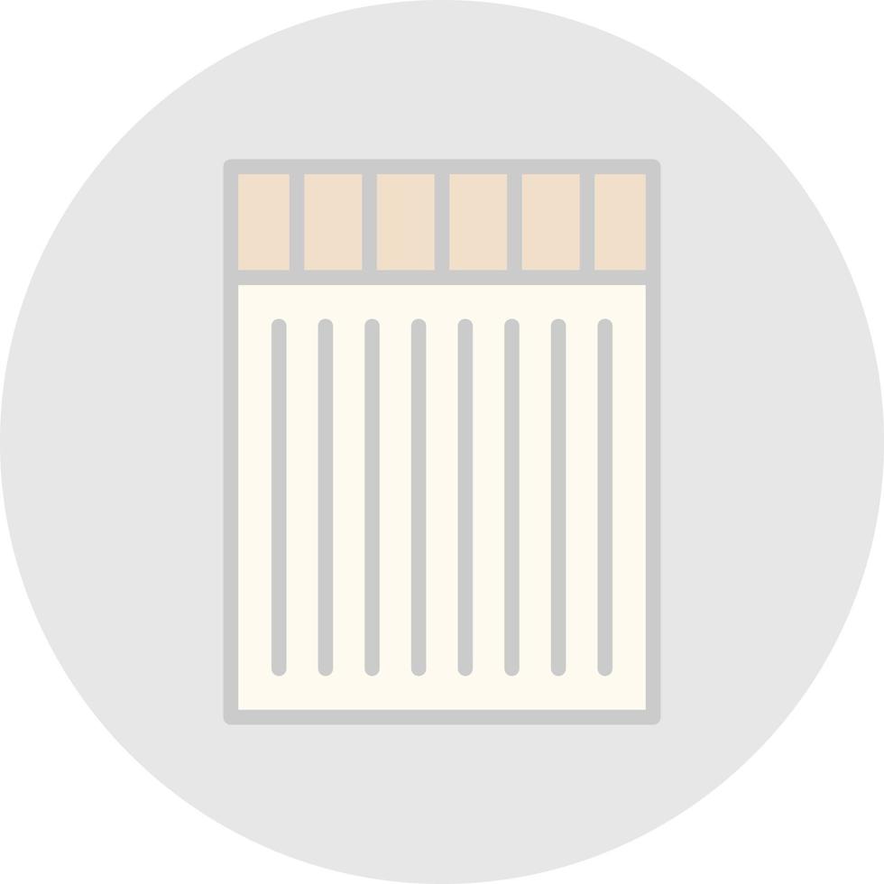 Toothpick Vector Icon Design