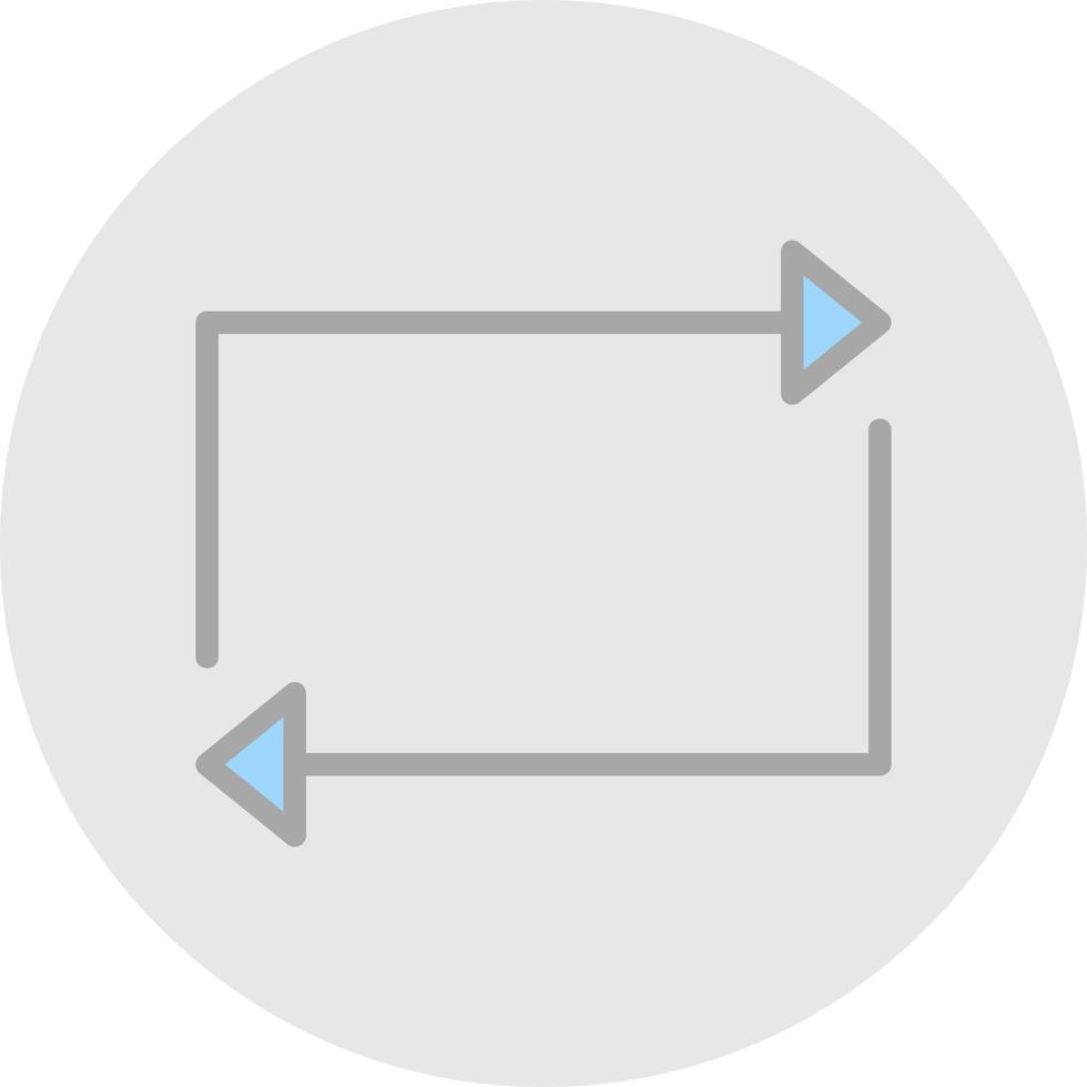 Loop Vector Icon Design