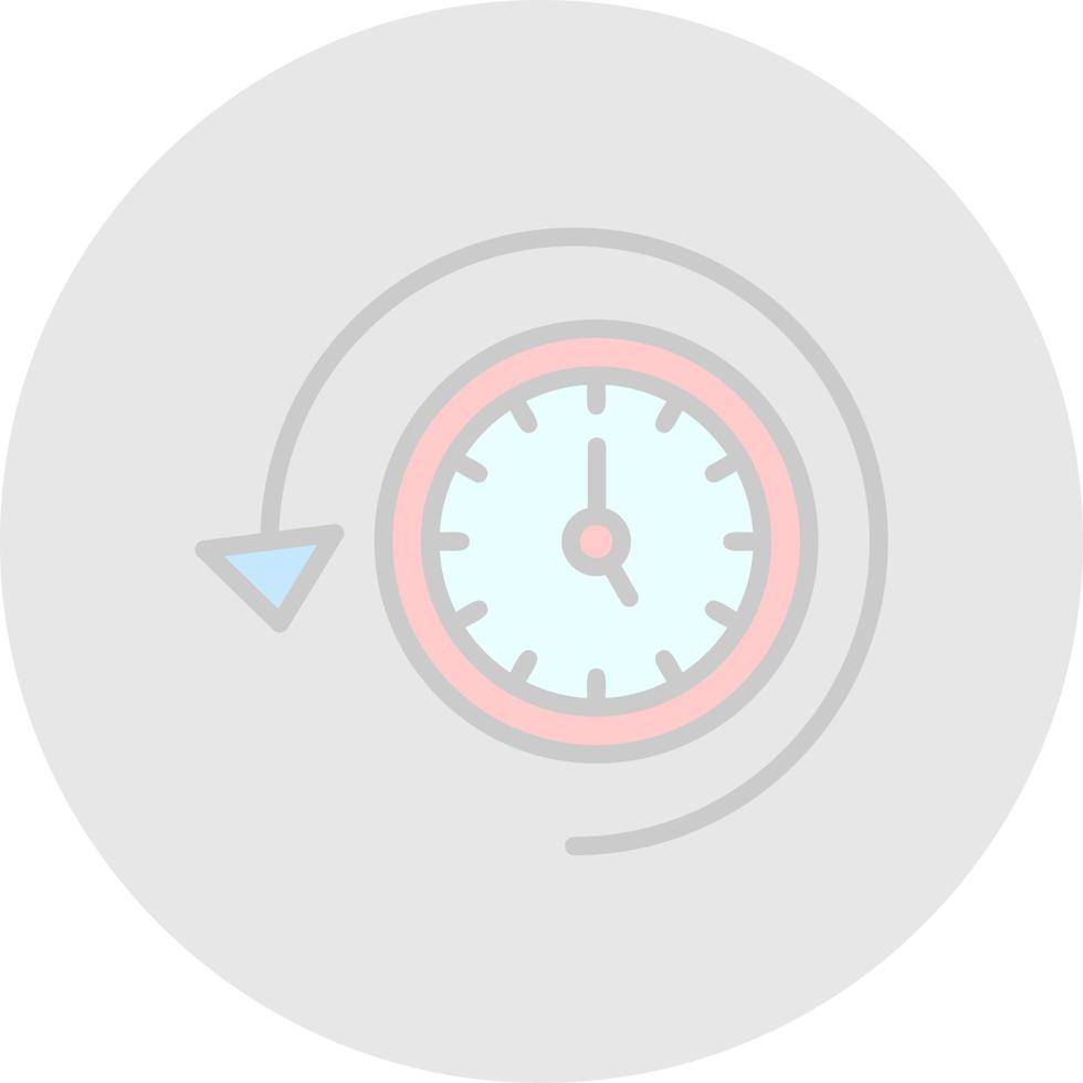Recovery Time Vector Icon Design
