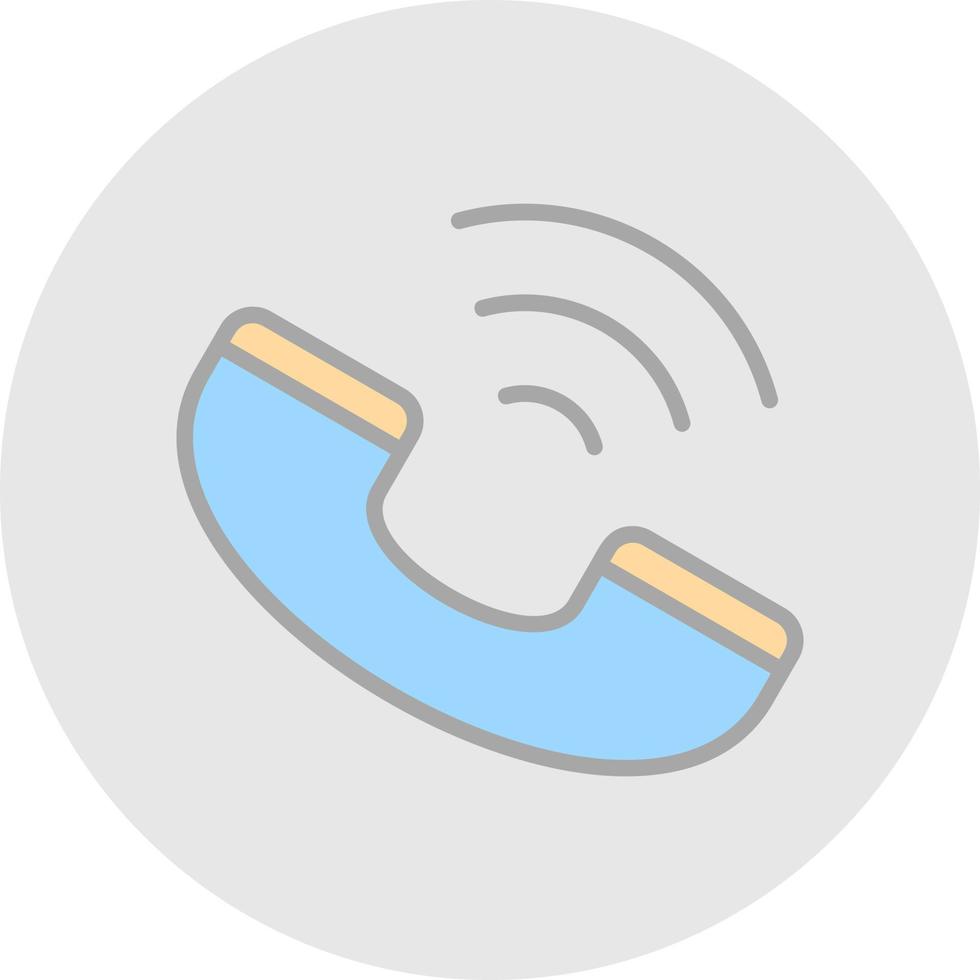 Phone Call Vector Icon Design