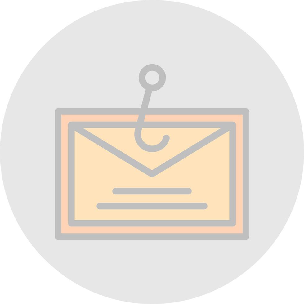Phishing Vector Icon Design