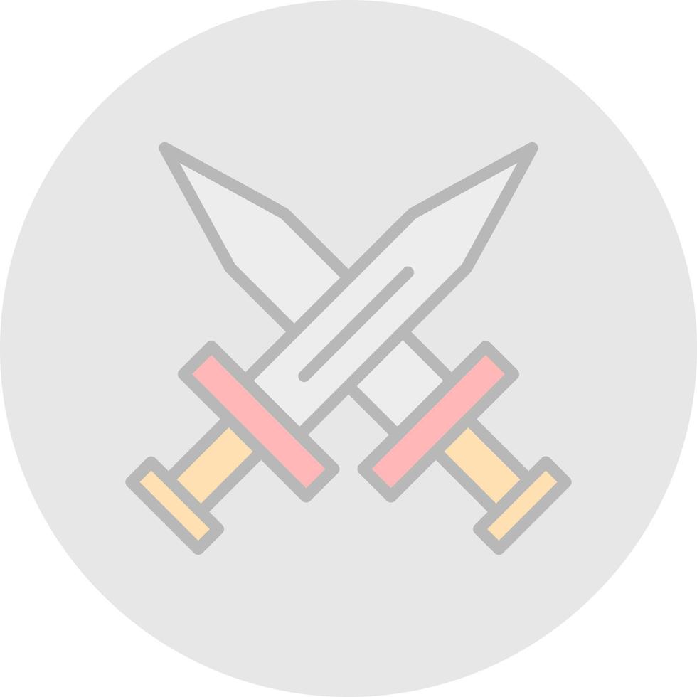 diseño de icono de vector de guerra