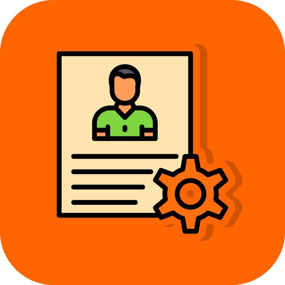 De Identification Vector Icon Design