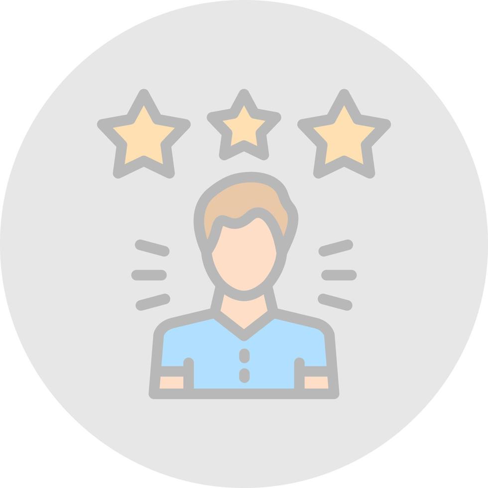 Coustomer Satisfaction Vector Icon Design