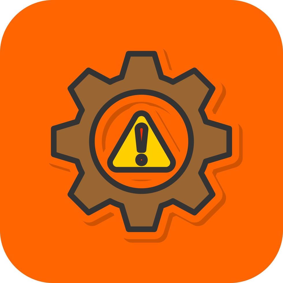 Risk Management Vector Icon Design