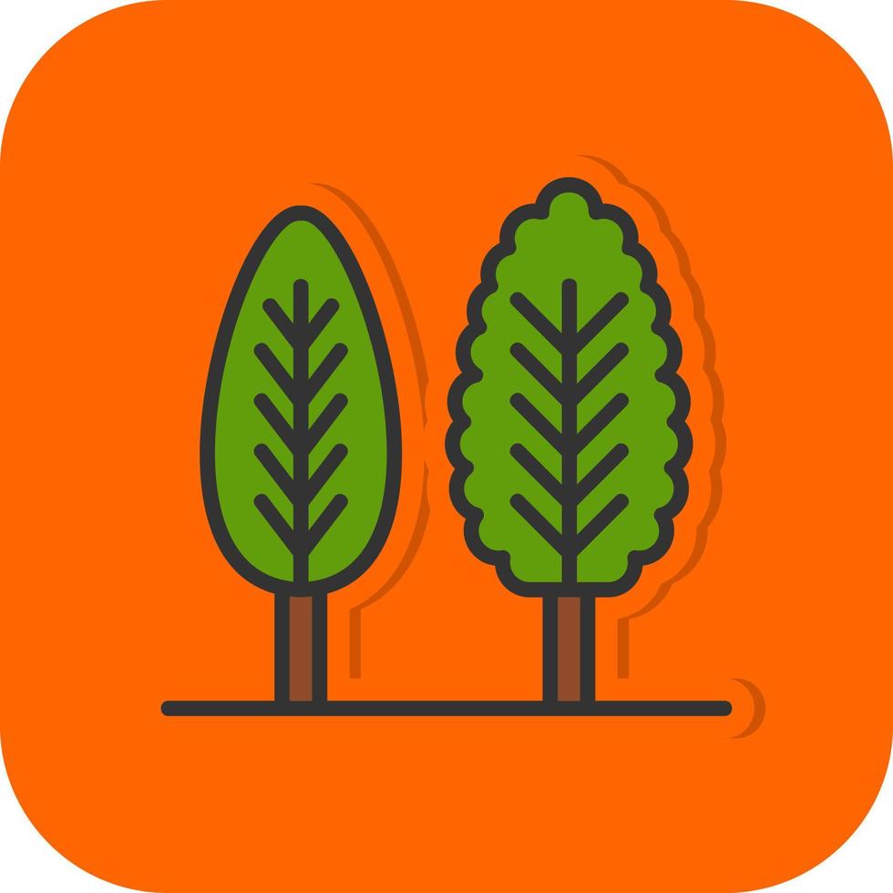 Cypress Vector Icon Design