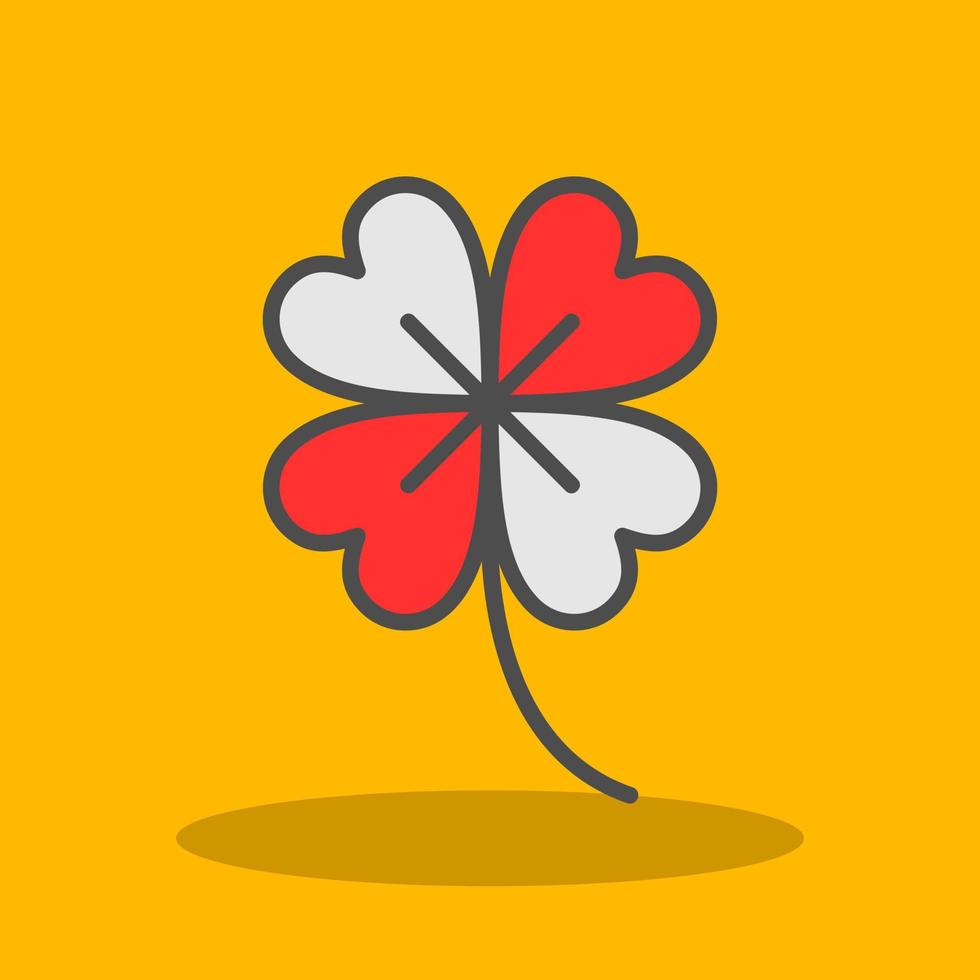 Clover Vector Icon Design