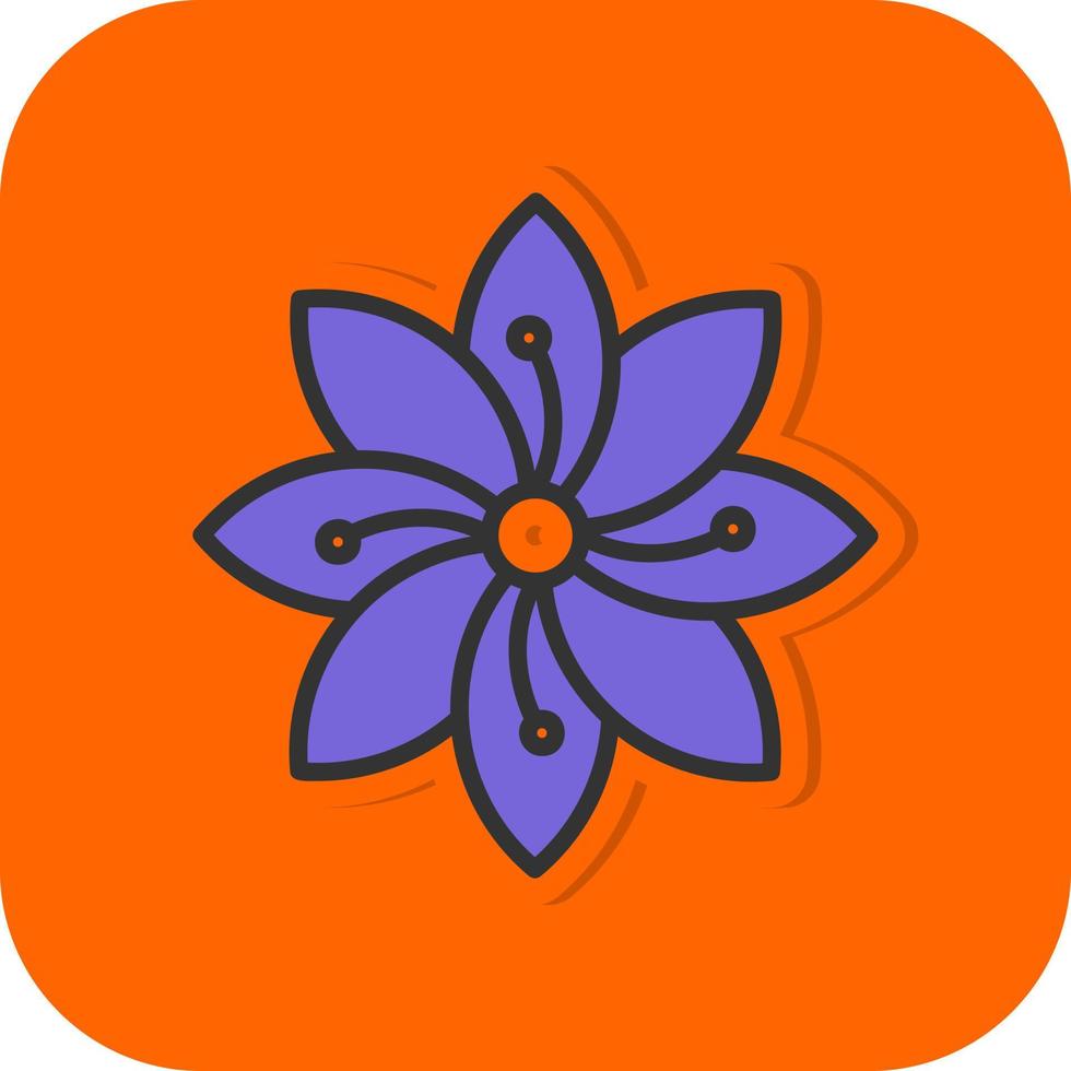 diseño de icono de vector de hortensia