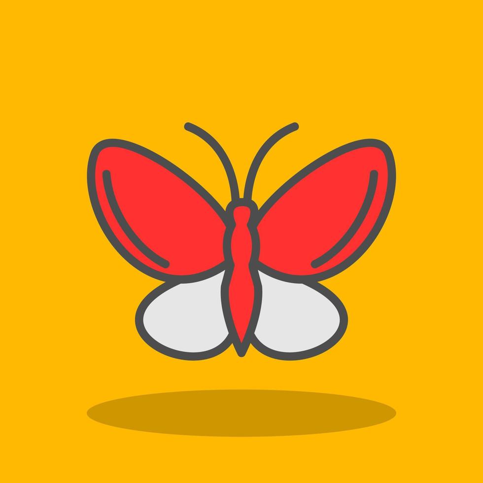 diseño de icono de vector de mariposa