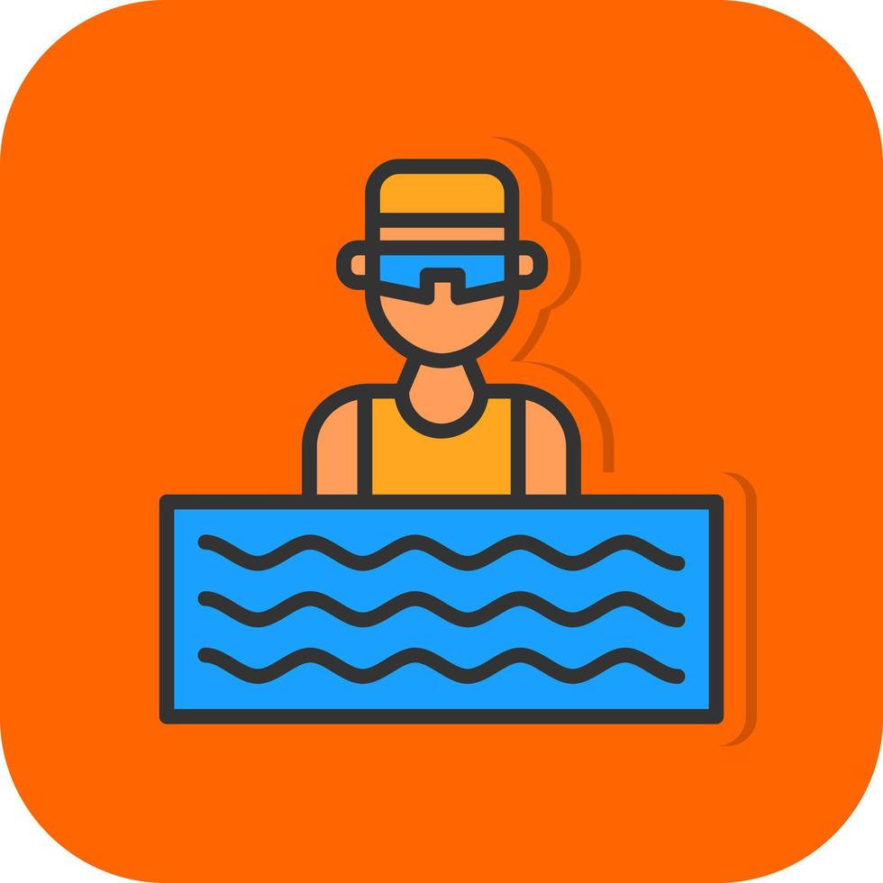 Aquathlon Vector Icon Design