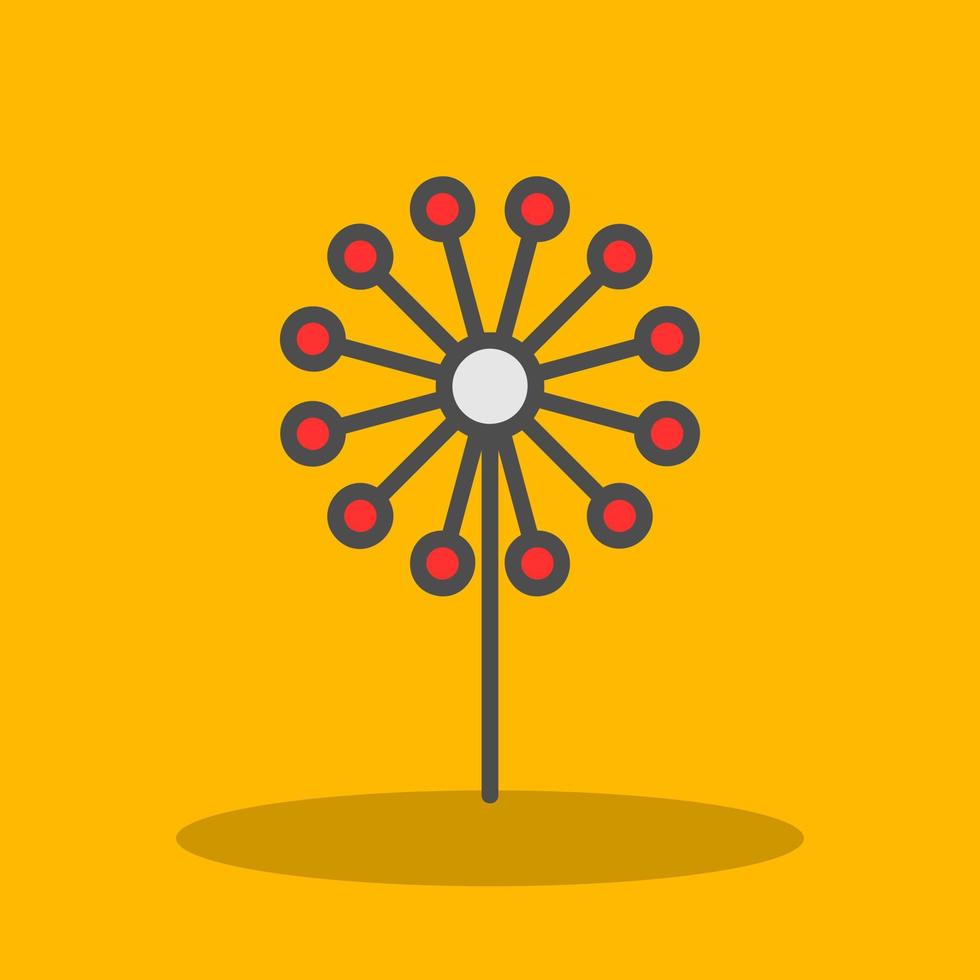 Dandelion Vector Icon Design