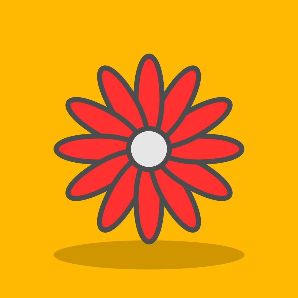 Calendula Vector Icon Design