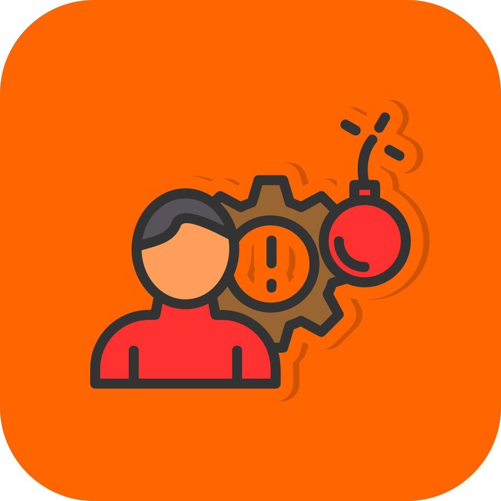 Catastrophe Vector Icon Design
