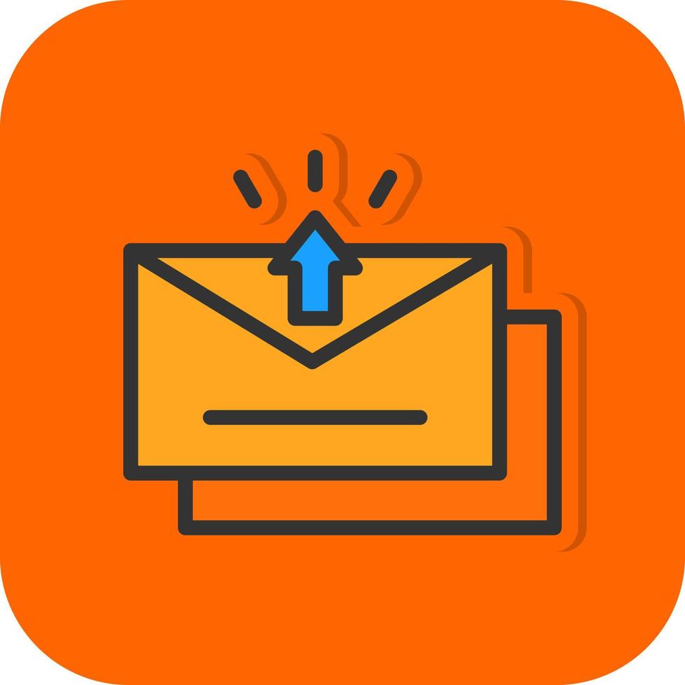 diseño de icono de vector de explosión de correo electrónico