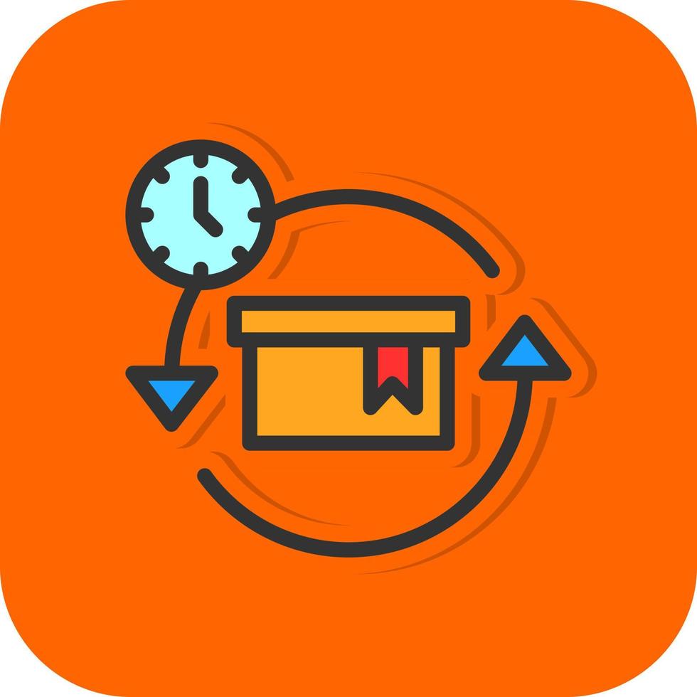 Product Life Cycle Vector Icon Design