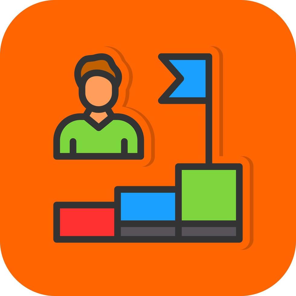 Go To Success Vector Icon Design