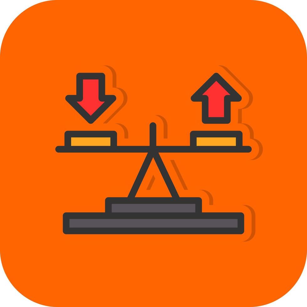 Balance Vector Icon Design