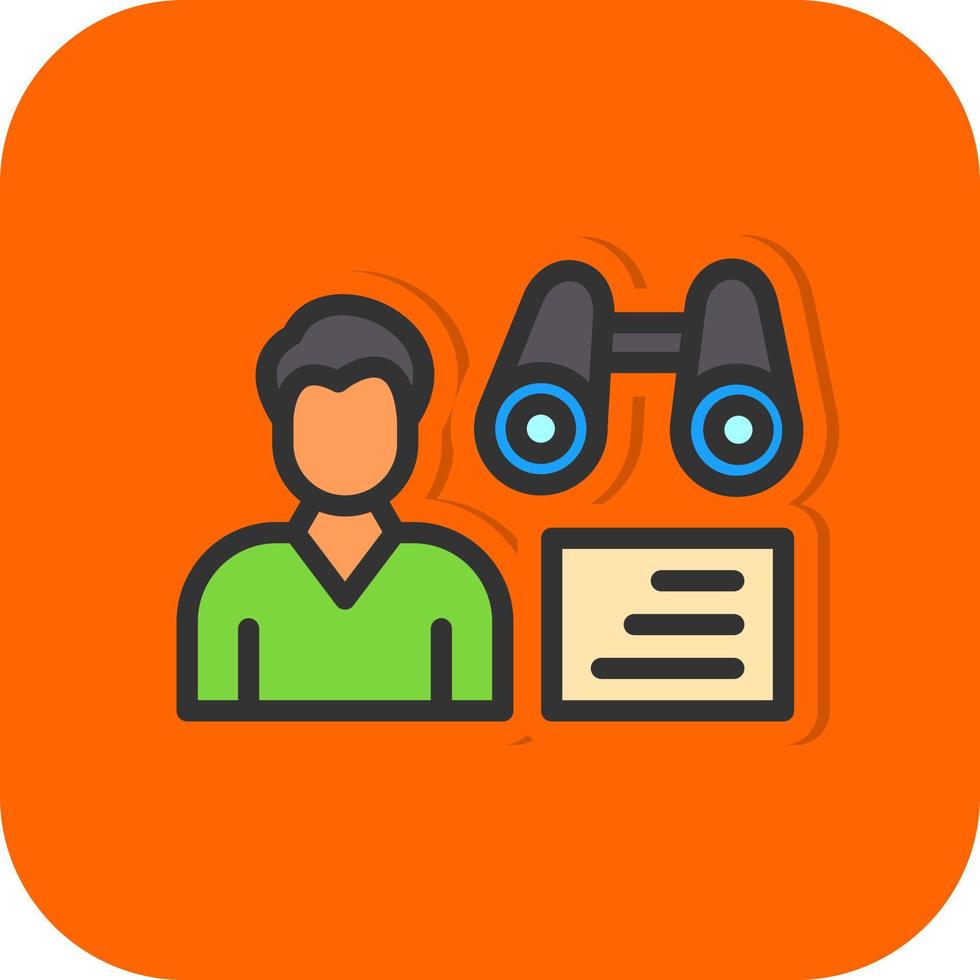 Opportunities Searching Vector Icon Design