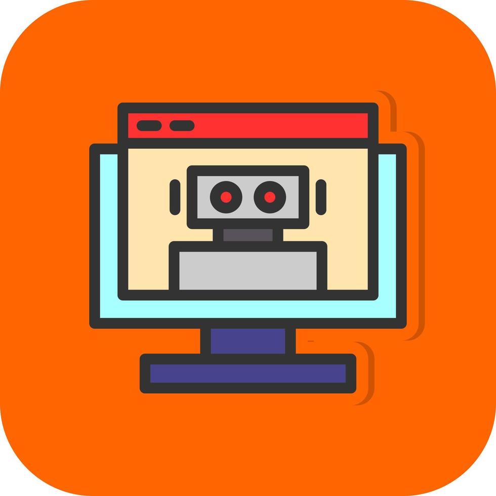 Bot Vector Icon Design