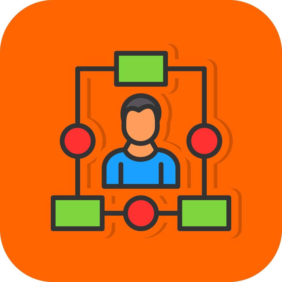 Workflow Vector Icon Design