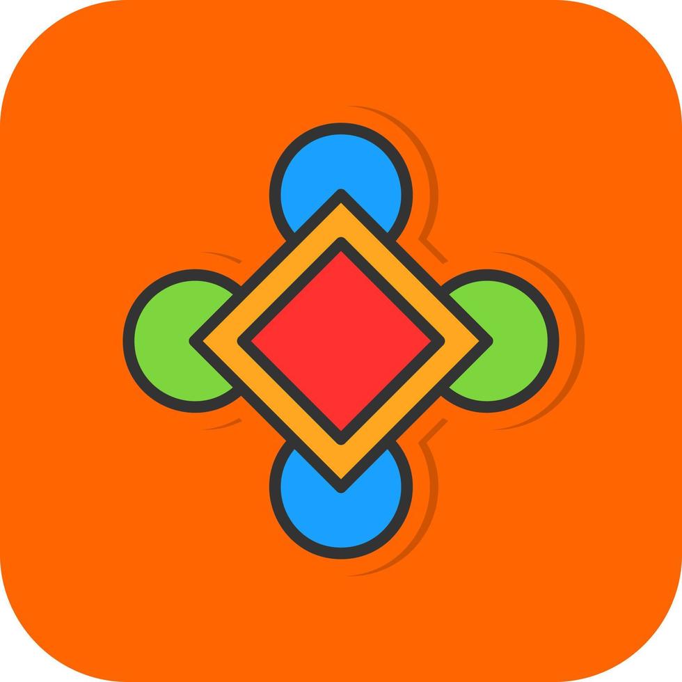 Gestalt Principles Vector Icon Design