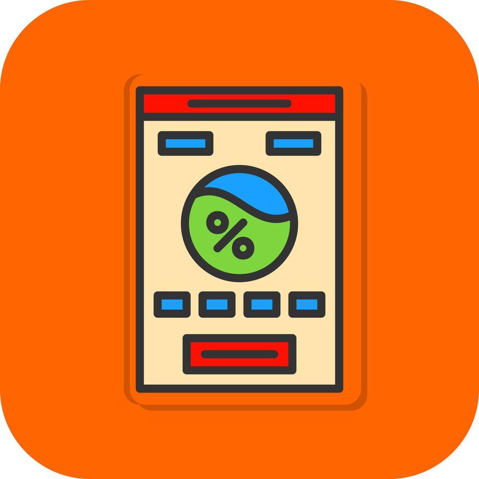 High Fidelity Wireframe Vector Icon Design
