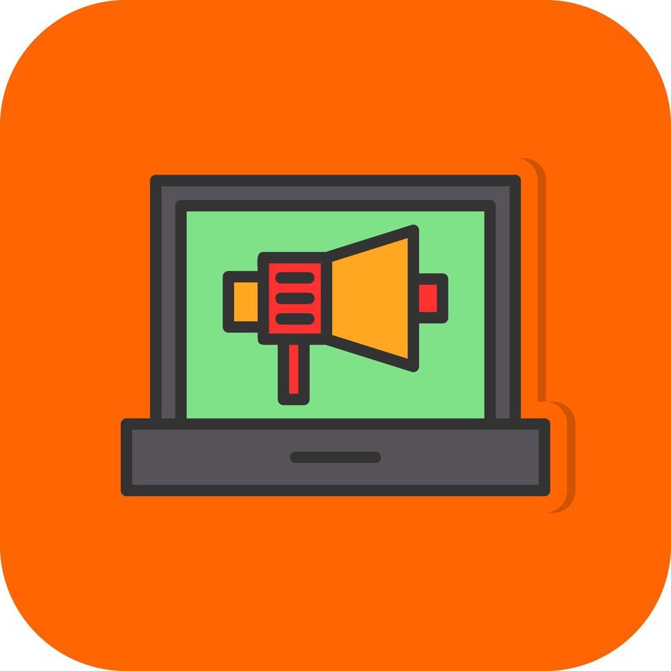Online Pr Vector Icon Design