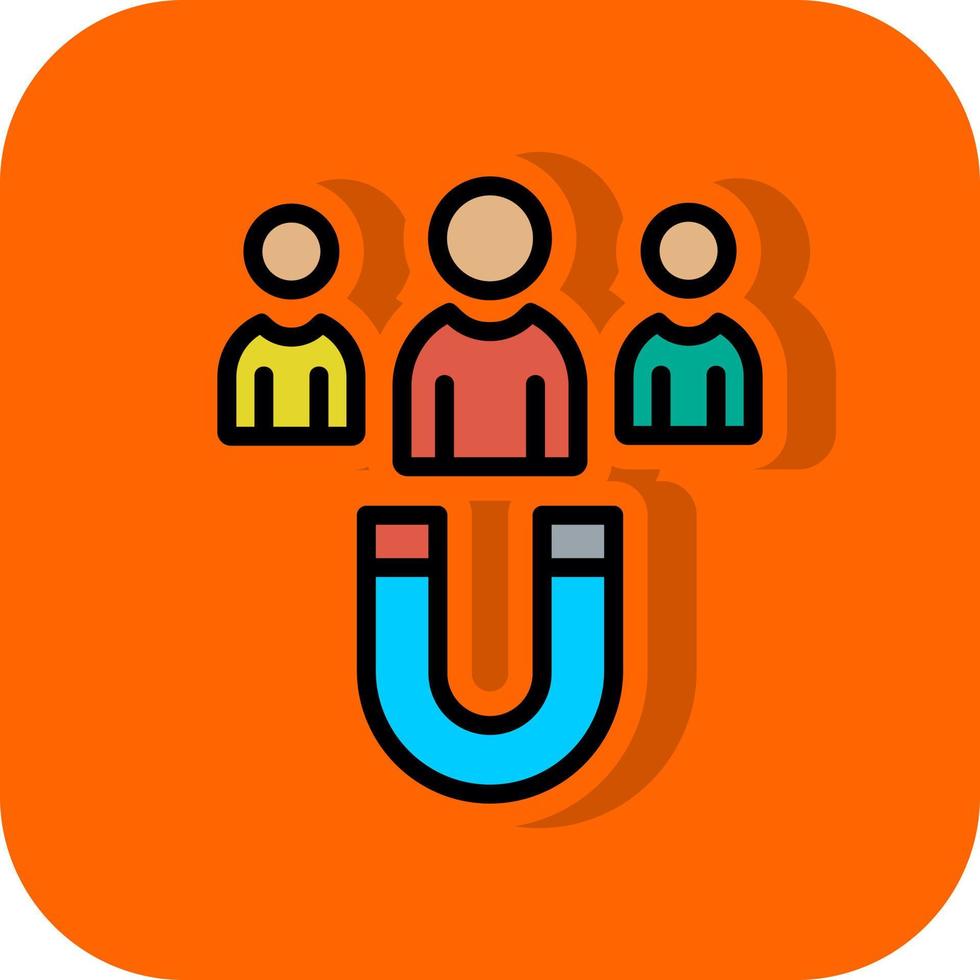 Lead Generation Vector Icon Design