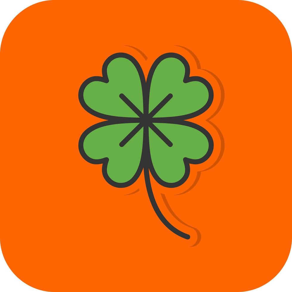 Clover Vector Icon Design