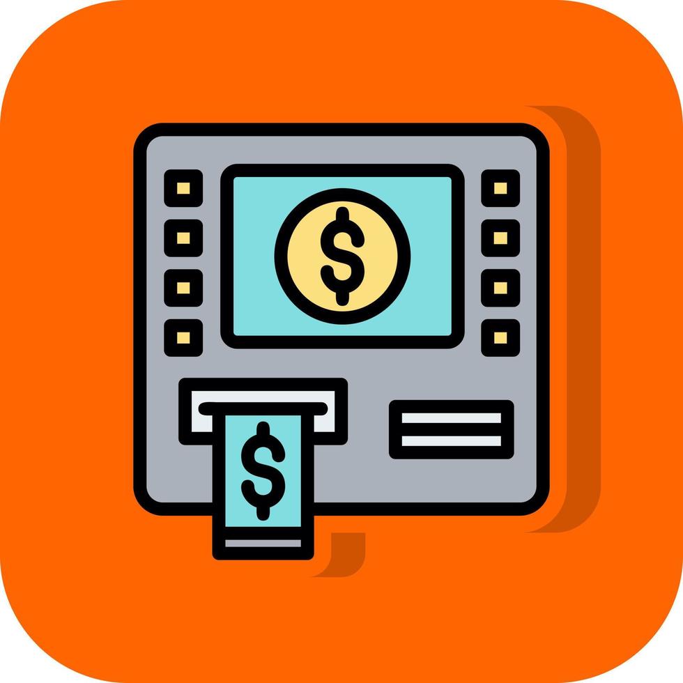 Atm Fees Vector Icon Design