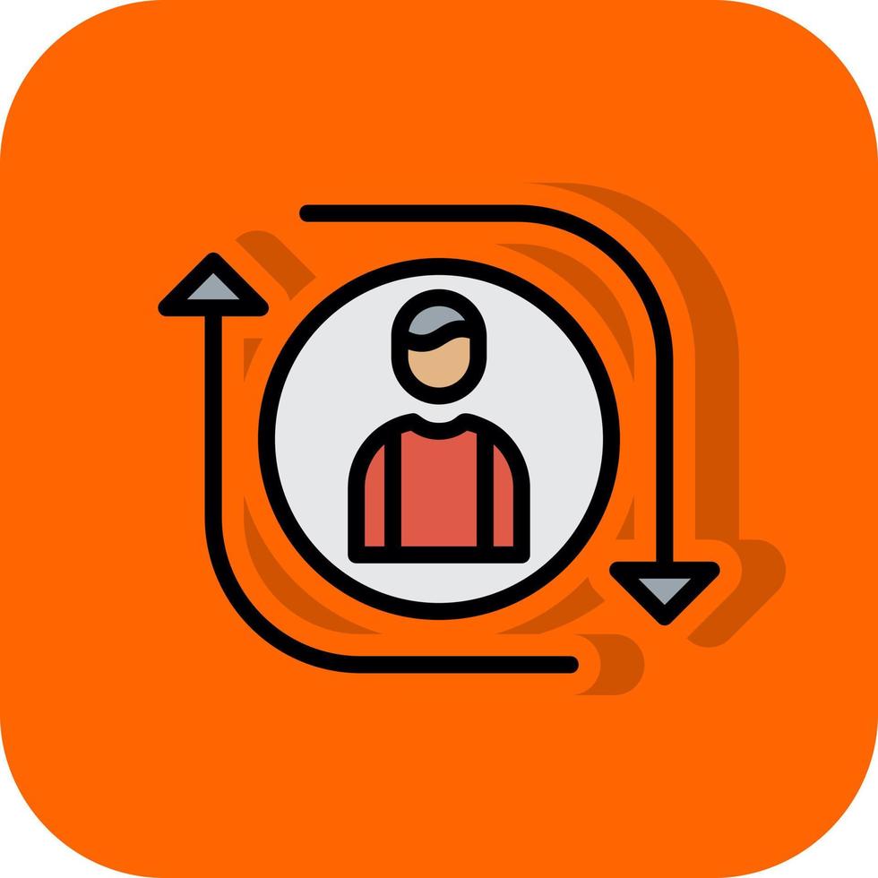 Customer Retention Vector Icon Design